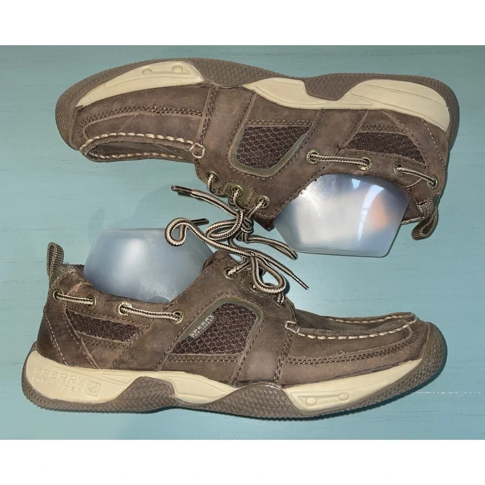 Sperry Top-Sider Billfish 3-Eye Brown Boat‎ Shoe Men's size 8 Medium